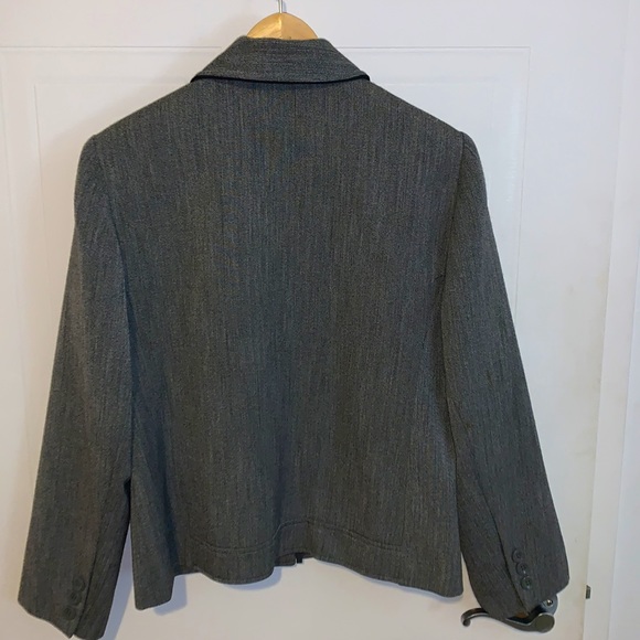 Cazza Petite grey jacket blazer style - Picture 5 of 6